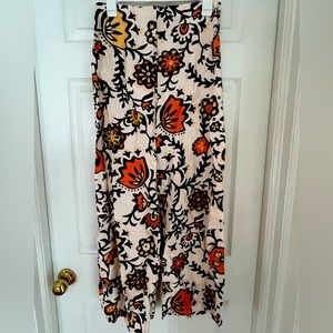 Primark multicolor semi wide leg trousers